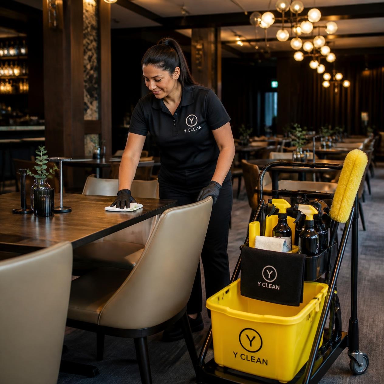 Cleaning of restaurants and food businesses in Mirabel — Y CLEAN